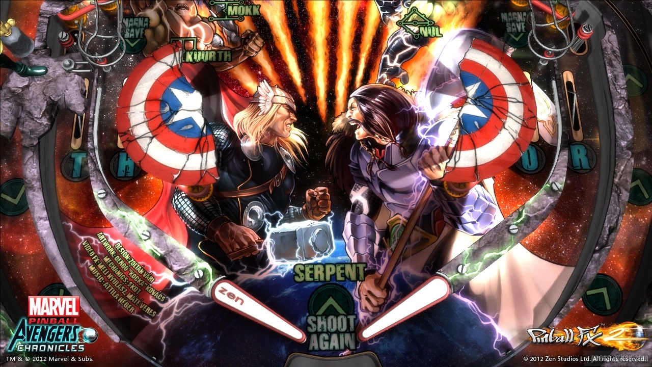 Marvel Pinball: Avengers Chronicles - Screenshot #66381 | 1280 x 720