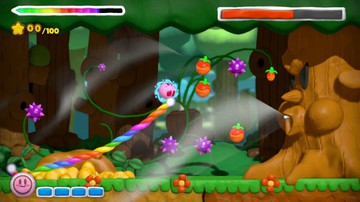 Kirby und der Regenbogen-Pinsel - Screenshot #111235 | 1280 x 720