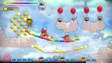 Kirby und der Regenbogen-Pinsel - Screenshot #120997 | 1280 x 720