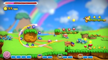 Kirby und der Regenbogen-Pinsel - Screenshot #120998 | 1280 x 720