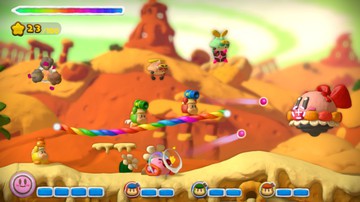 Kirby und der Regenbogen-Pinsel - Screenshot #121001 | 1280 x 720