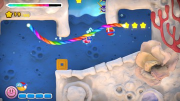 Kirby und der Regenbogen-Pinsel - Screenshot #121004 | 1280 x 720