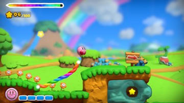 Kirby und der Regenbogen-Pinsel - Screenshot #121005 | 1280 x 720
