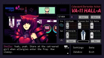 VA-11 Hall-A: Cyberpunk Bartender Action - Screenshot #160355 | 1280 x 720