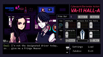 VA-11 Hall-A: Cyberpunk Bartender Action - Screenshot #223006 | 1280 x 720