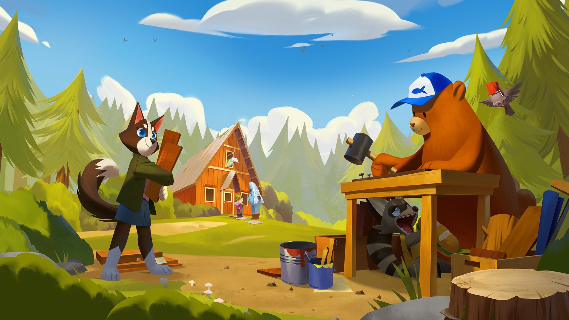 Bear and Breakfast - Entspanntes Management-Abenteuerspiel mit einem gutmütigen Bär
