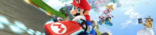 Mario Kart 8 | Mit Vollgas auf die Pole Position: Mario lässt die Reifen qualmen
