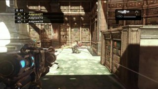 Gears of War: Judgment - Library Map Gameplay Footage