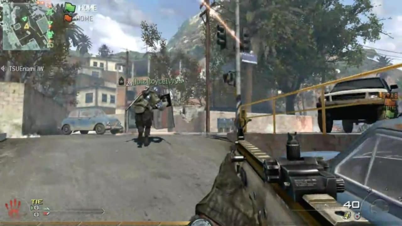 Modern Warfare 2 Multiplayer Gameplay Uncut: Flag Runner (Official HD) 