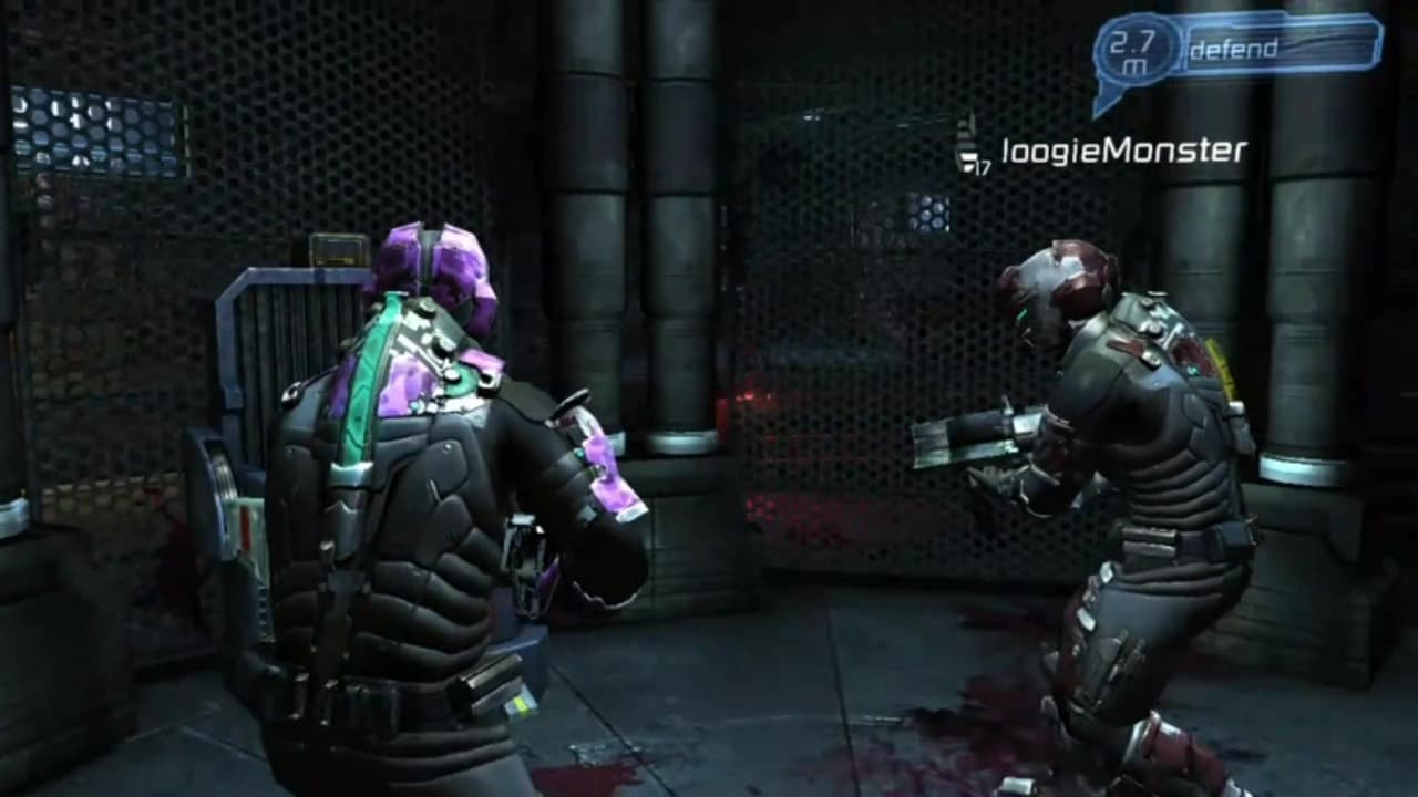 dead space 2 multiplayer grab attack