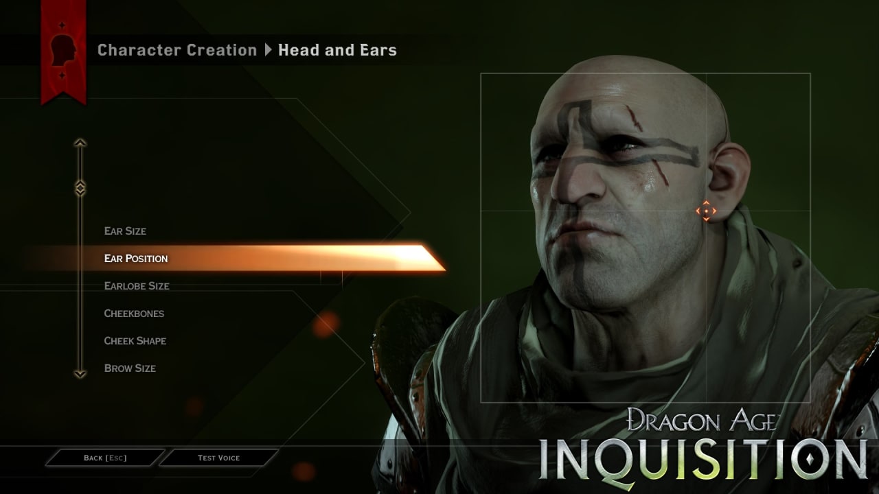dragon age inquisition character creator looks different