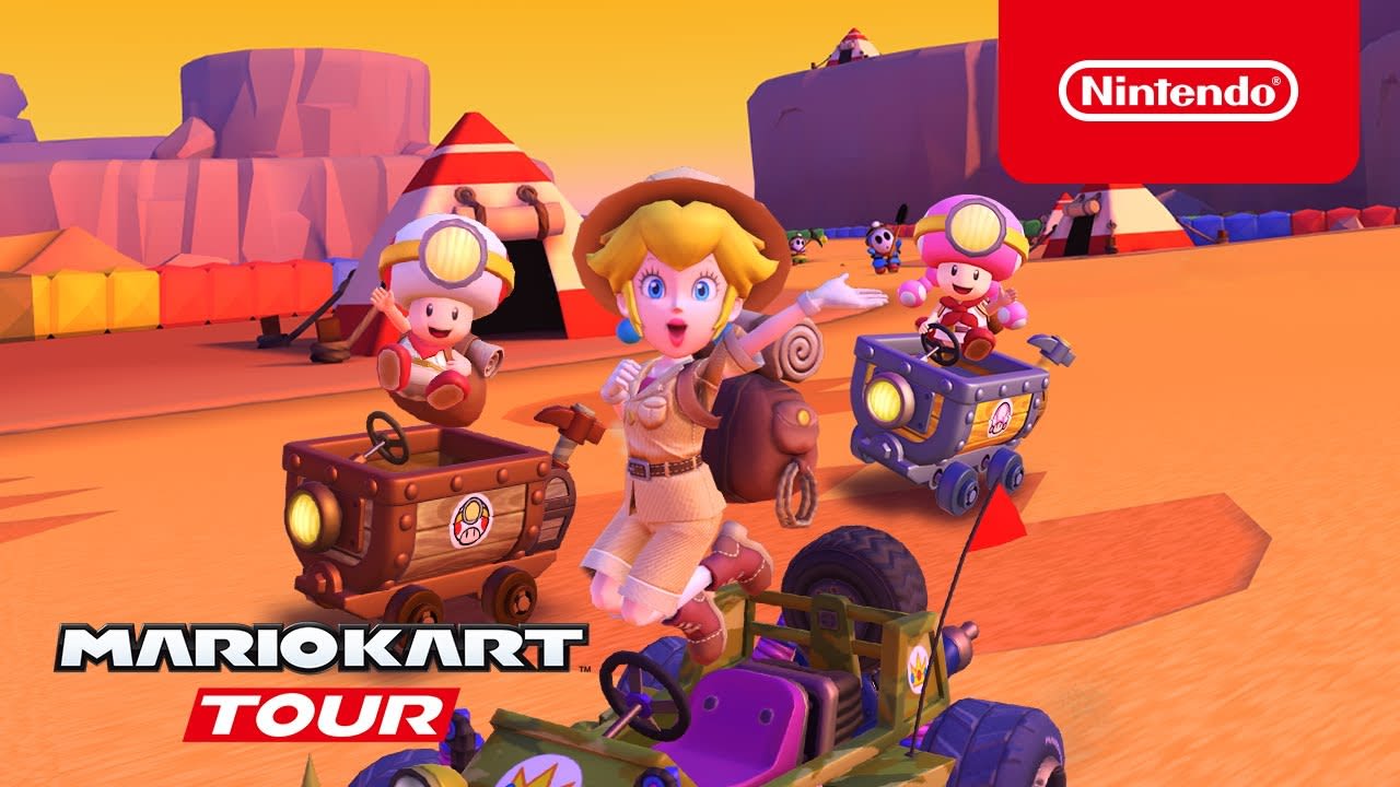 Mario Kart Tour Sunset Tour Trailer 9967