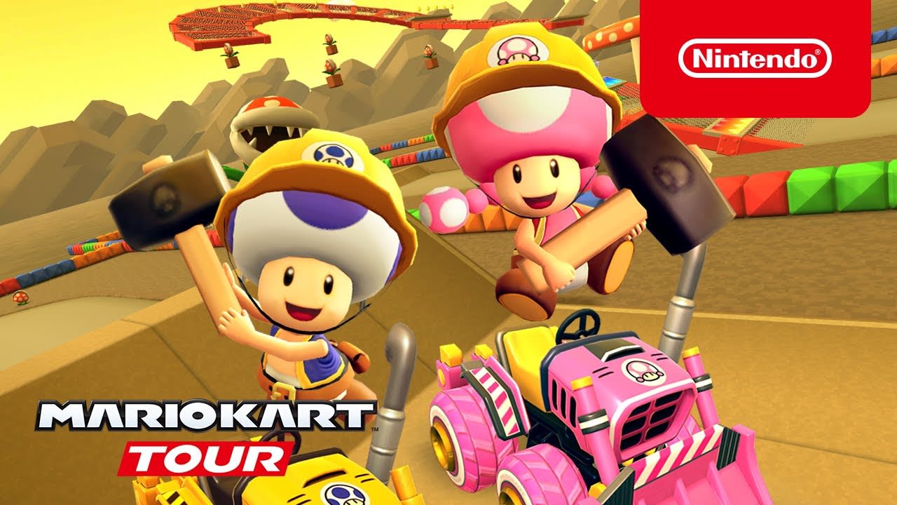 Mario Kart Tour Trick Tour Trailer 9978