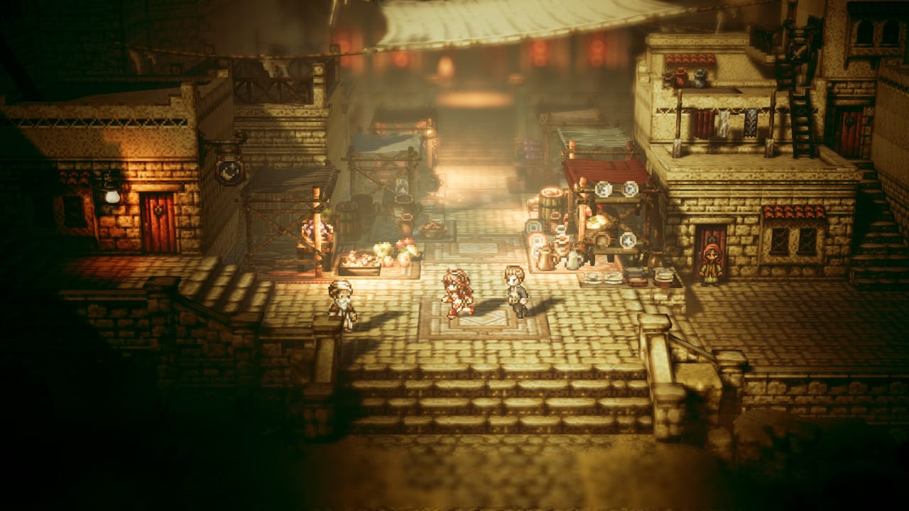 download games like octopath traveler