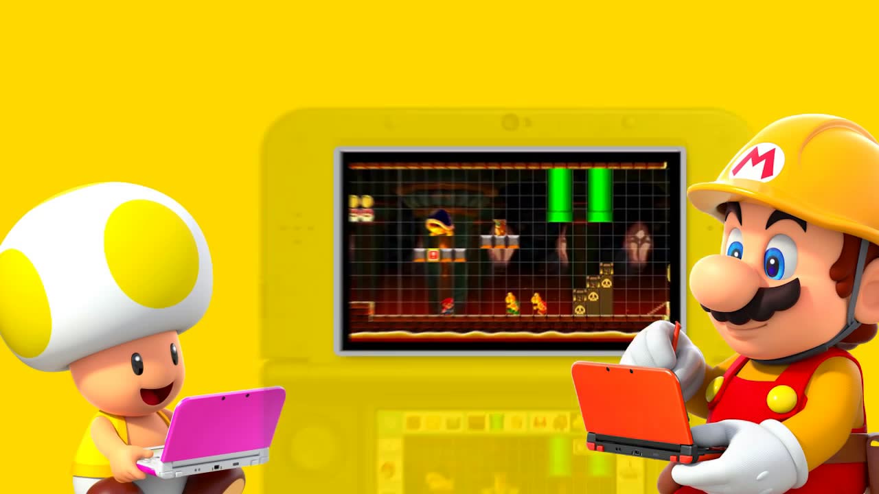 Super Mario Maker 3ds Gameplay Overview Trailer 0499