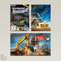 Simulator Spiele-Paket (Bonus, Steam)